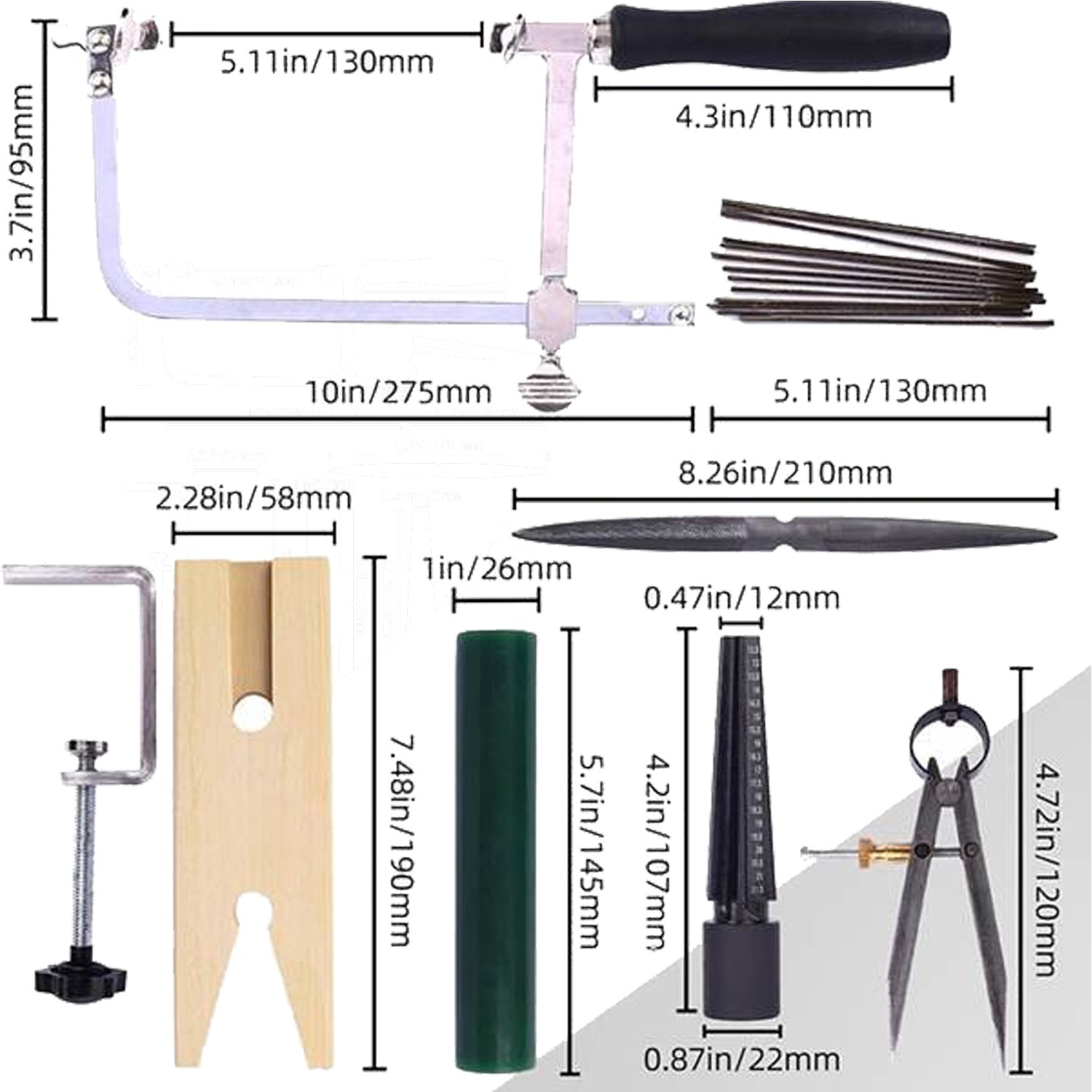 Ring Wax Carving Casting Tool Set DIY Jewelry Making 4 Options