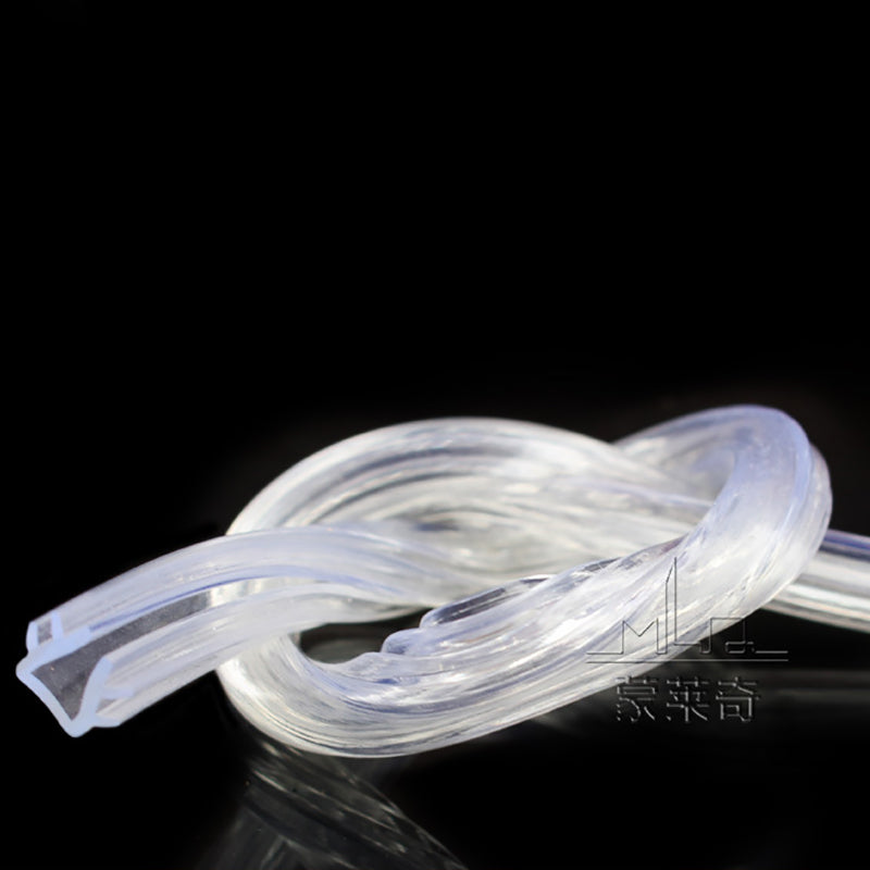 Transparent sealing strip Glass window press strip Waterproof glass window sealing strip