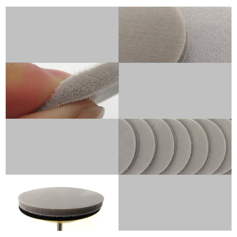Flat-laid 3 Inch 75mm Sponge Sandpaper - Wet Dry Foam Discs 320-8000 Grit for HomeDIY Furniture/Auto Sanding