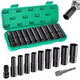 11PCS impact wrench socket 1/2” 10mm-24mm socket set Socket set