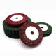 150/200/250/300mm Nylon Fibre Flap Wheel Polishing Sanding Discs Pads Abrasive Green/Red