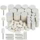88Pcs dremel polishing kit Wool Buffing Pads Felt Rotary Tool Waxing-Head Wheel