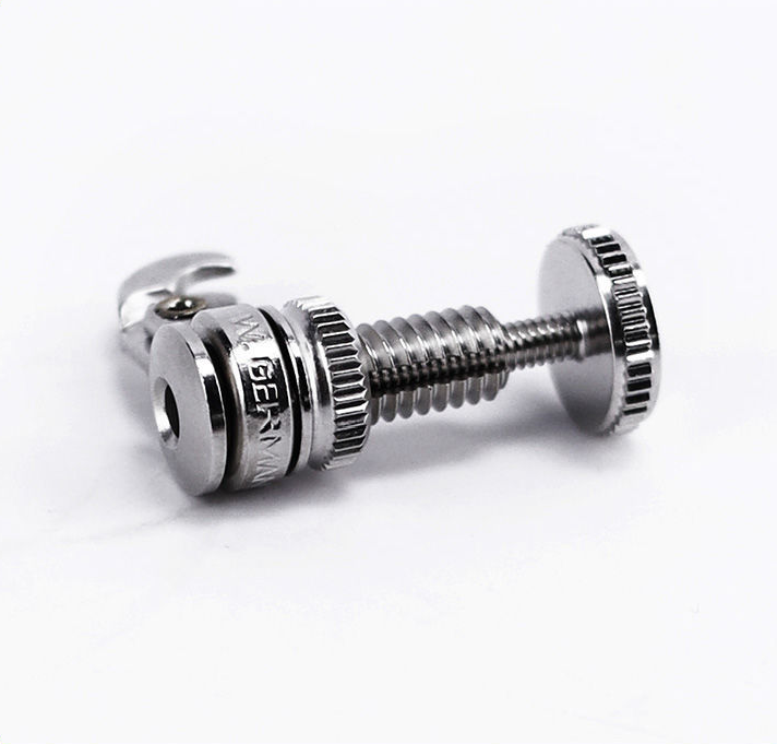 Violin Dual-Purpose Fine Tuner – Silver Ball-End Tailpiece Fine Tuning Adjuster (1, 2 or 4 Pack)