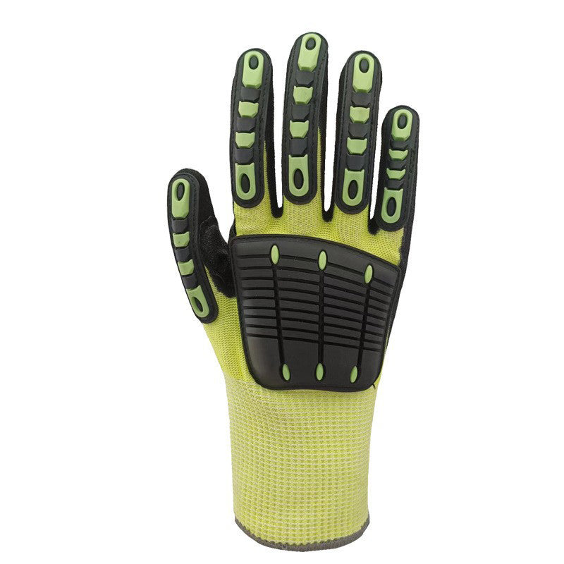 13-Gauge TPR Cut Resistant Nitrile Work Gloves Anti-Slip