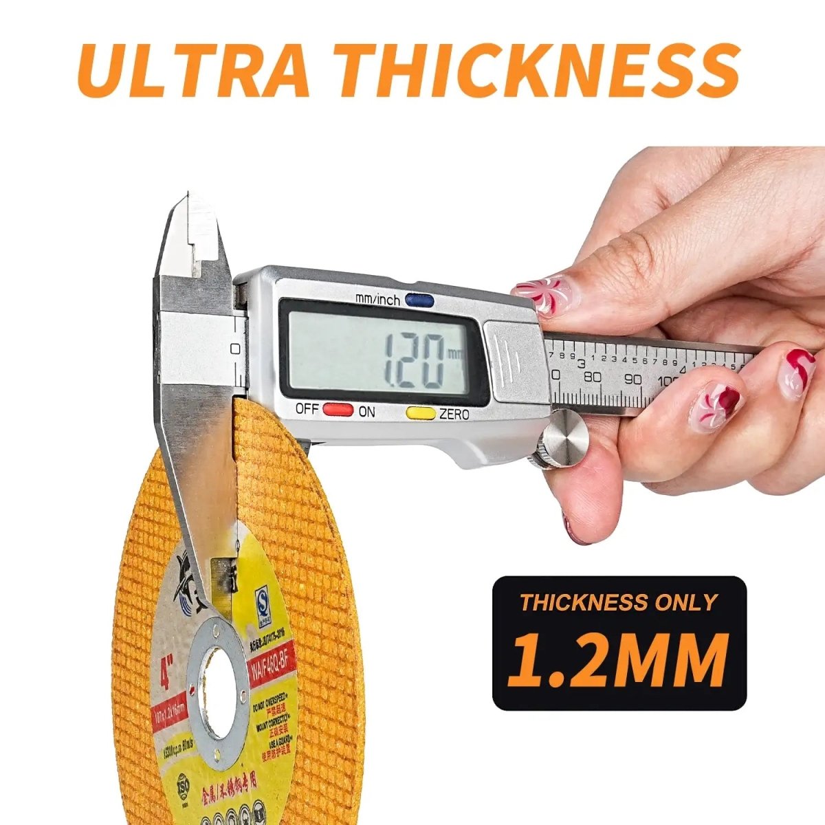Cut Off Wheels 4 inch Thin Metal (50 pcs) & Stainless SteelCutting Wheel, Professional Fast Cutting Disc - HomeDIYer