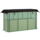 Galvanized Steel Planter Box,Crop Cage and Shade Cloth with Raised Garden Bed