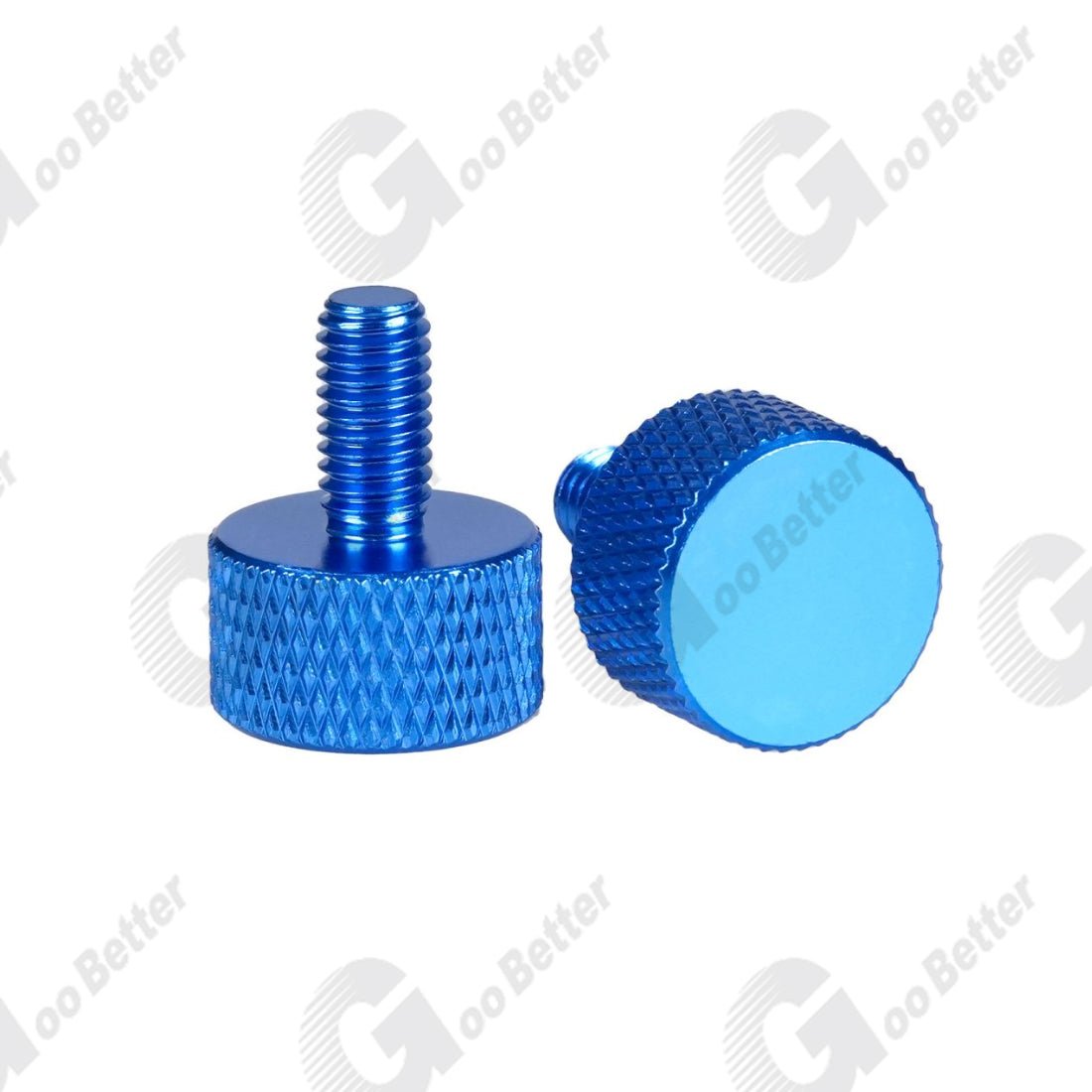 Knurled Thumb Screws M5 M6 Aluminum Alloy DIY Hand Tighten Grip Knob Bolts - HomeDIYer
