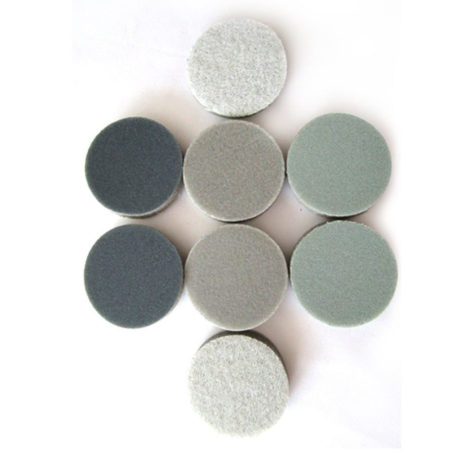 1.2" 30mm Sponge Sanding Discs 300 - 3000 Grit Hook & Loop Wet and Dry Sandpaper