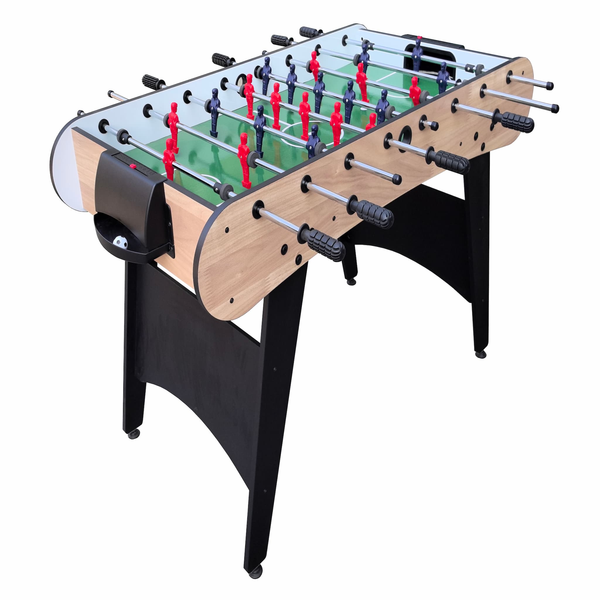 48" Foosball Table – Full-Size Soccer Game Table for Family, Adults & Kids