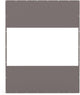 Heavy Duty Outdoor Clear Panel Curtain 10x8 FT, 18oz PVC Polyester, Waterproof, Brass Grommets, Gray