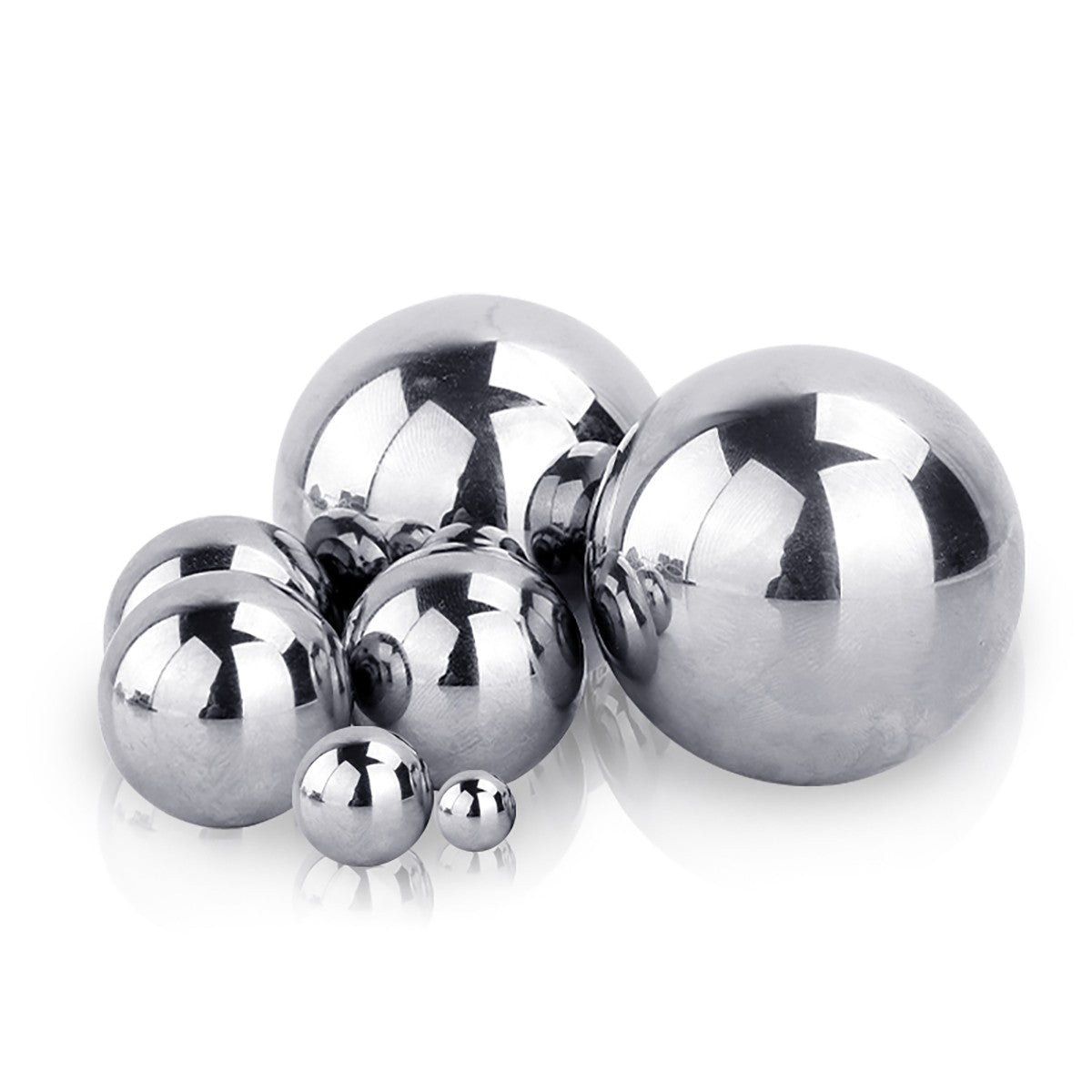 High-Precision 1mm to 19mm Diameter 440C Stainless Steel Ball Bearings (G10)