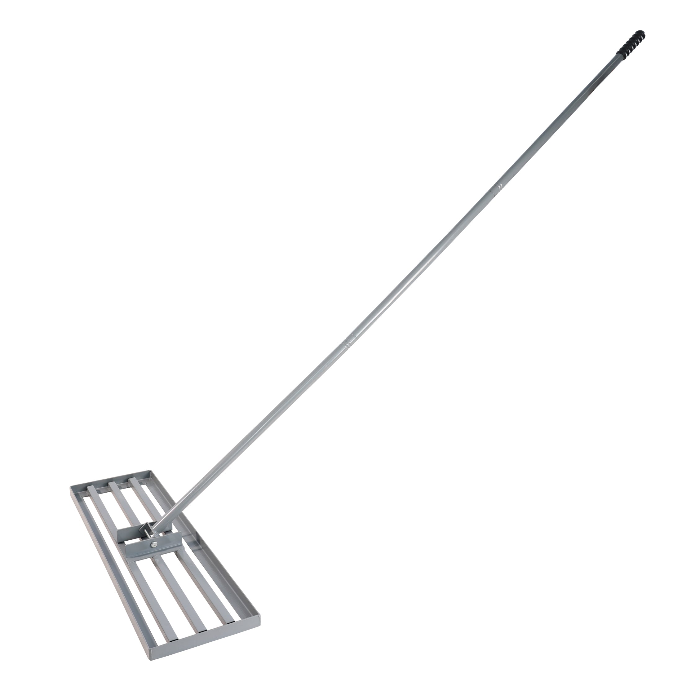 Garden backyard farmland golf course compost sand leveling with 79.5 long handle heavy duty tool lawn leveling rake