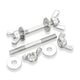 Double Headed Butterfly Wing Thumb Screws Bolts with Washer A2 Stainless Steel