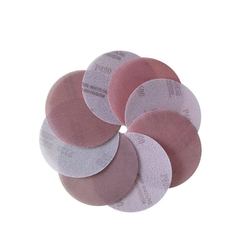 150mm 6" Dust-Free Mesh Sanding Discs Sandpaper Grit 80 120 180 240 320 - 800