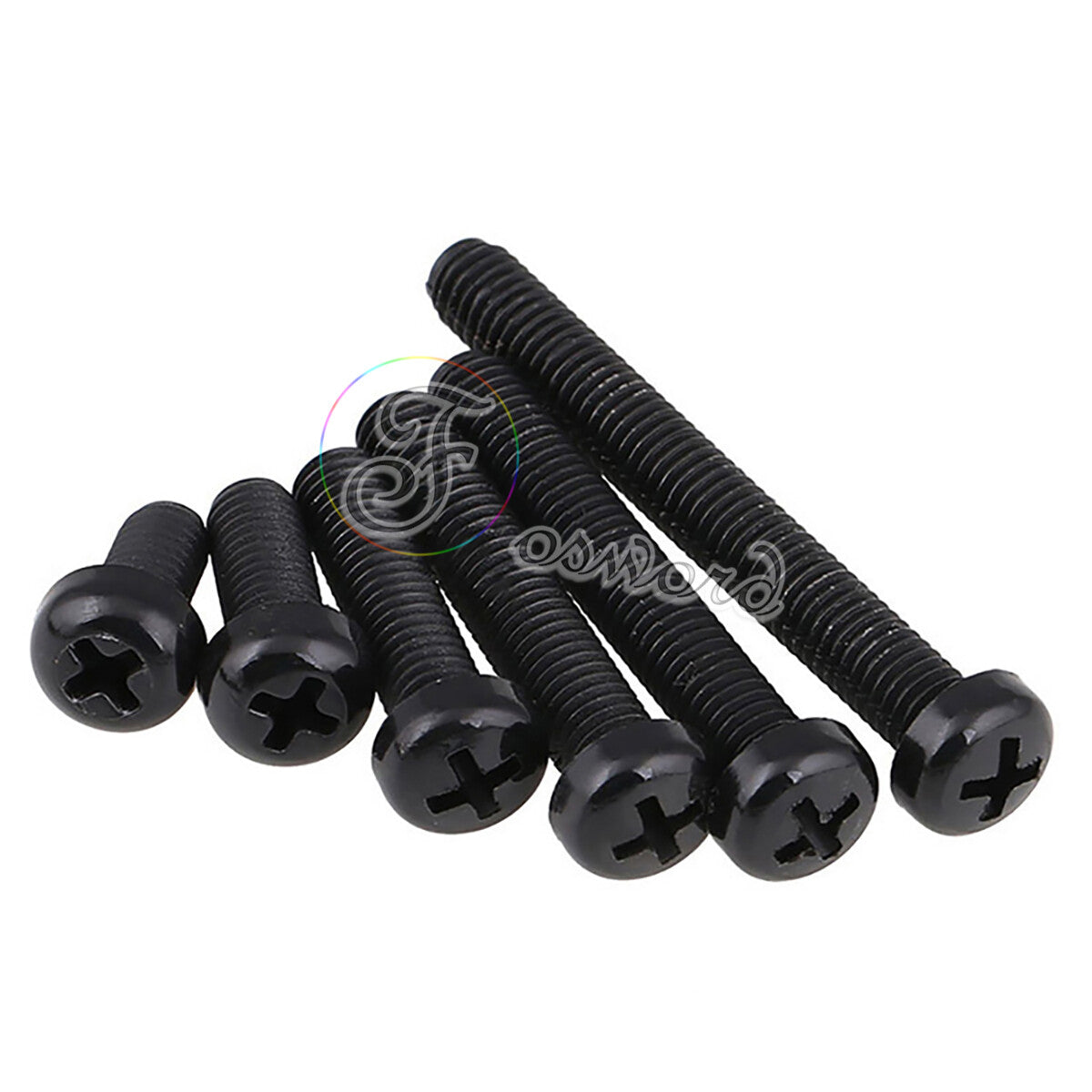 Nylon Phillips Round Pan Head Machine Screws – M2 M2.5 M3 M4, Non‑Conductive & Corrosion‑Free