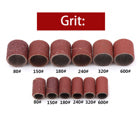 8mm 15mm Sanding Band Rolls — P80 to P600 Grit Abrasive for Dremel Rotary Tools and Mandrels