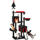Gothic Cat Tree 77.6-Inch with 2 Condos & Sisal Scratching Posts