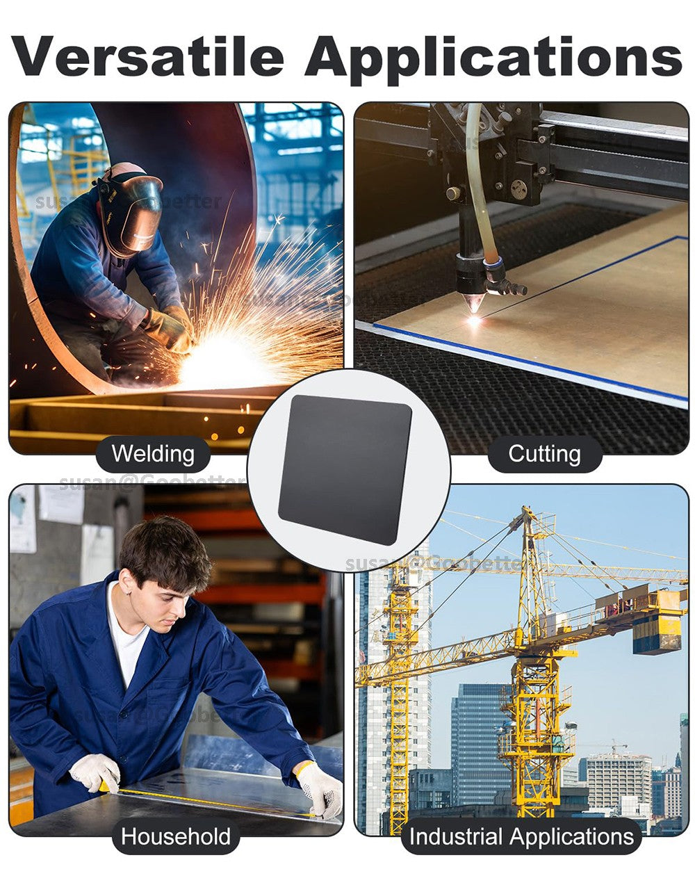 Metal Flat Sheet & Plate — Aluminium 1060/6061, Stainless Steel 304, Steel Q235 | Cut to Size