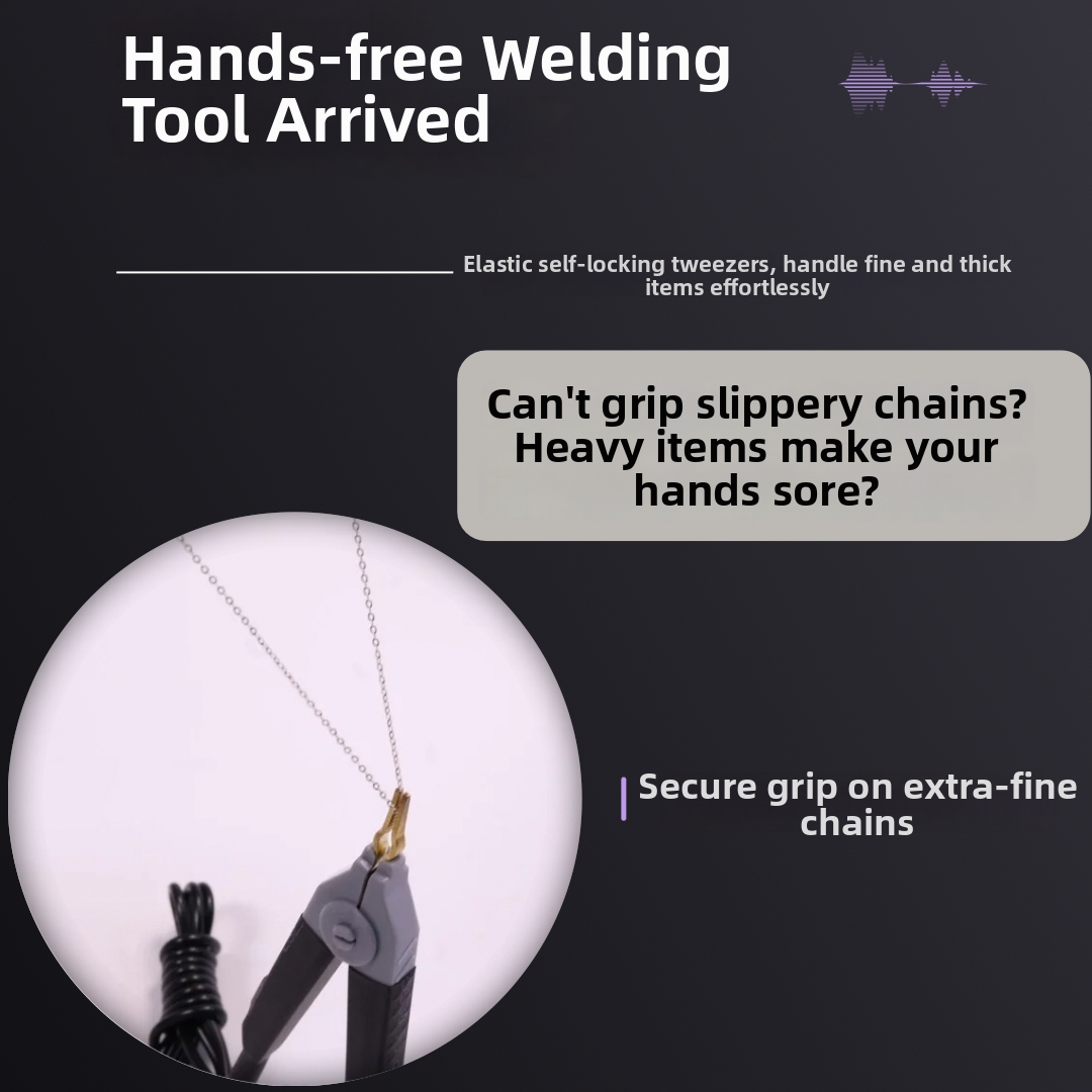 Jewelry Spot Welding Clamp & Pliers – Needle Nose, Wire Tweezers, Chain Pliers