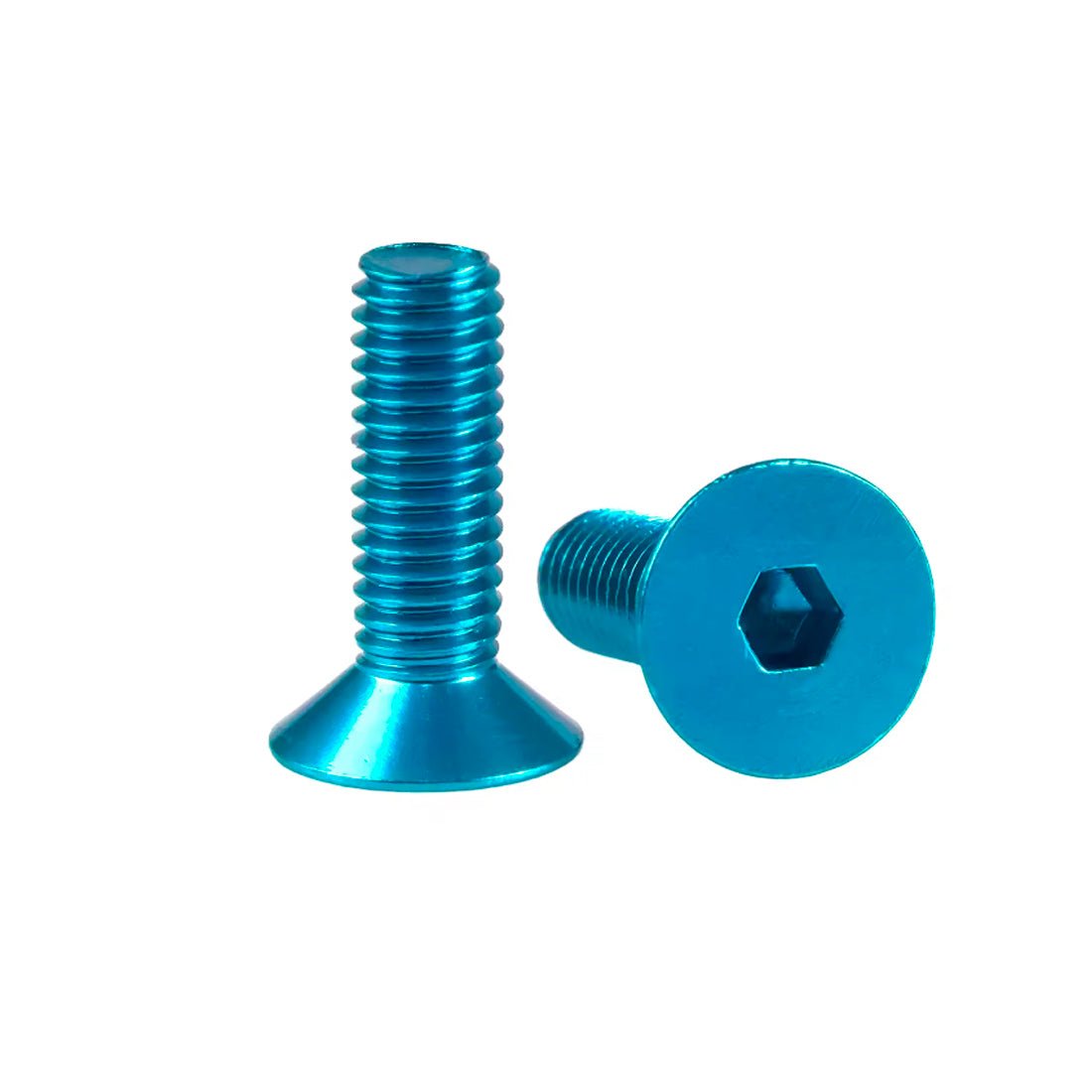 M3 Aluminum Alloy Countersunk Bolts Allen Socket Screws Anodized DIY Model - HomeDIYer