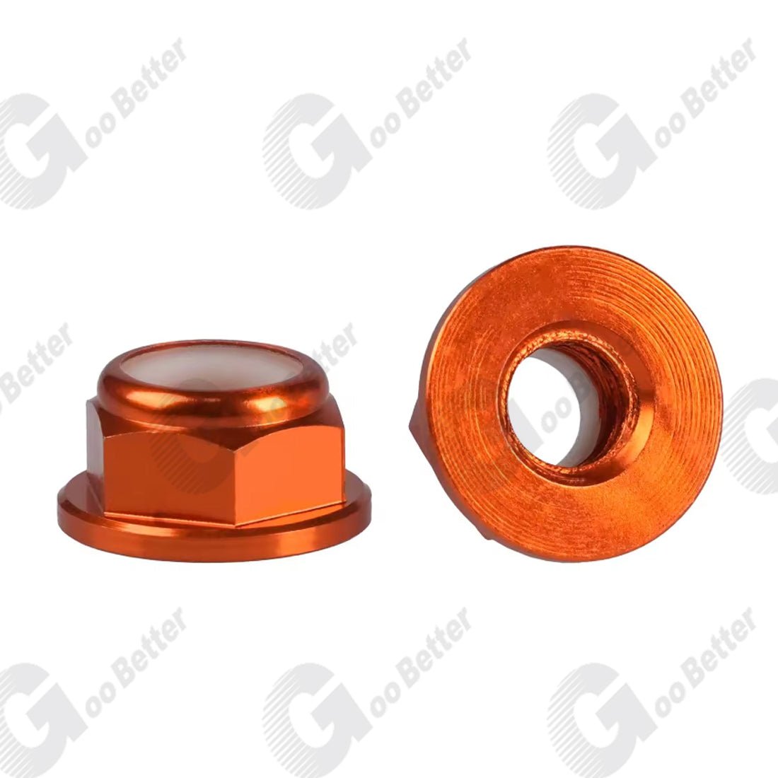 M2 M3 M4 M5 M6 M8 RC Flanged Nyloc Anodised Aluminium Wheel Nuts Various Colours - HomeDIYer