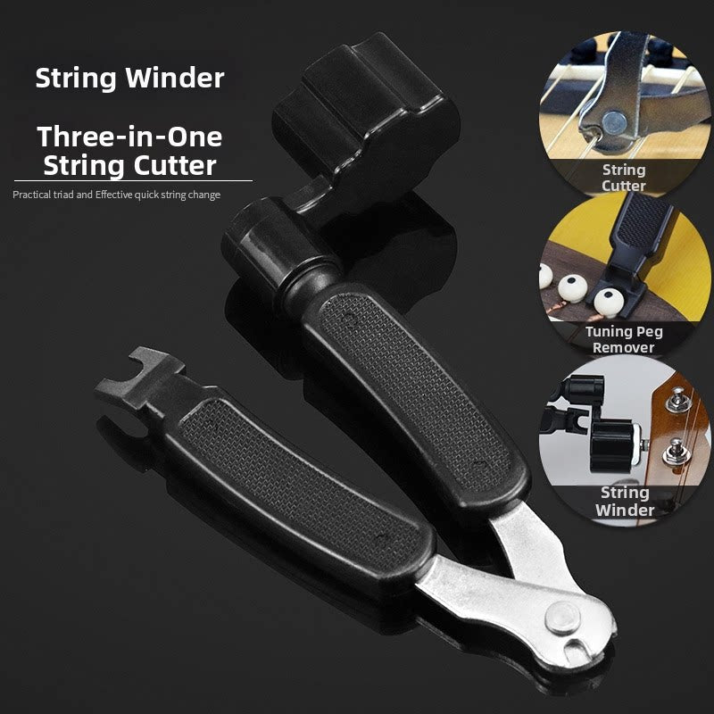 Guitar String Changer Tool Set: String Cutter, Winding String, Winding 3-in-1, Clamp Nailer, Accessories, Electric Guitar