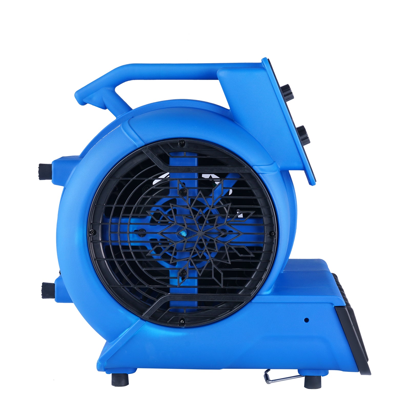 Floor Blower, 1/2 HP, 2600 CFM Air Mover for Drying and Cooling, Portable Carpet Dryer Fan with 4 Blowing Angles and Time Function, for Janitorial, Home, Commercial, Industrail Use, ETL Listed