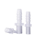 Male Thread Barbed Hose Connector — Plastic Straight Pipe Fitting (BSP, G1/8 to G3/4)