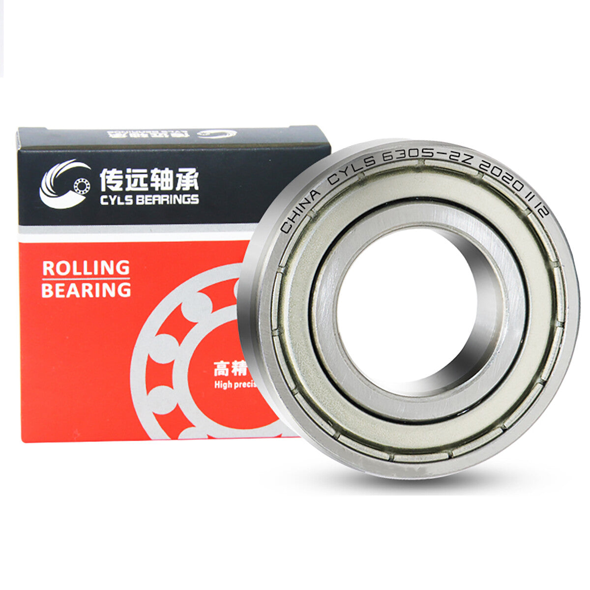 6000-6306 Deep Groove Ball Bearings 2RS Rubber-ZZ Metal Seals - Choose Size