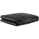 12.5ft x 30ft 3.5oz Woven Geotextile Driveway Fabric — 600lb Tensile Strength Underlayment & Weed Barrier Black