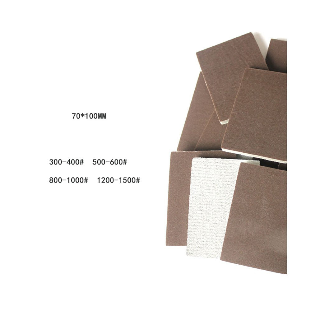 70x100mm Wet Dry Red Spong Sanding 300 Grit - 2000 Grit Hook Loop Sandpaper