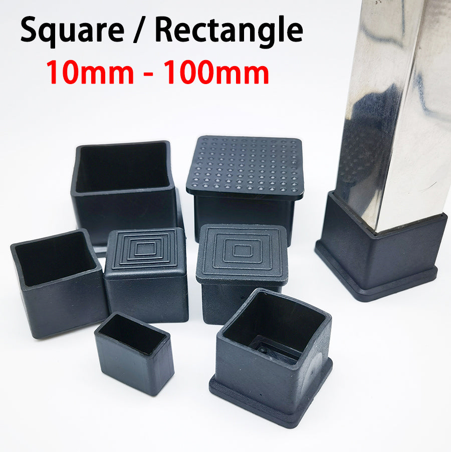 Rubber Chair Table Feet Stick Pipe Tubing End Cover Cap