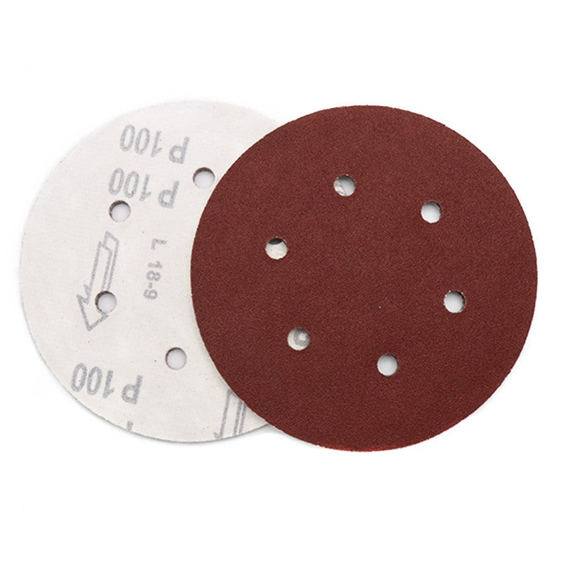 125/150/225 mm Sanding Discs 6 Hole Sandpaper 40-2000 Grit Orbital Sander Pads
