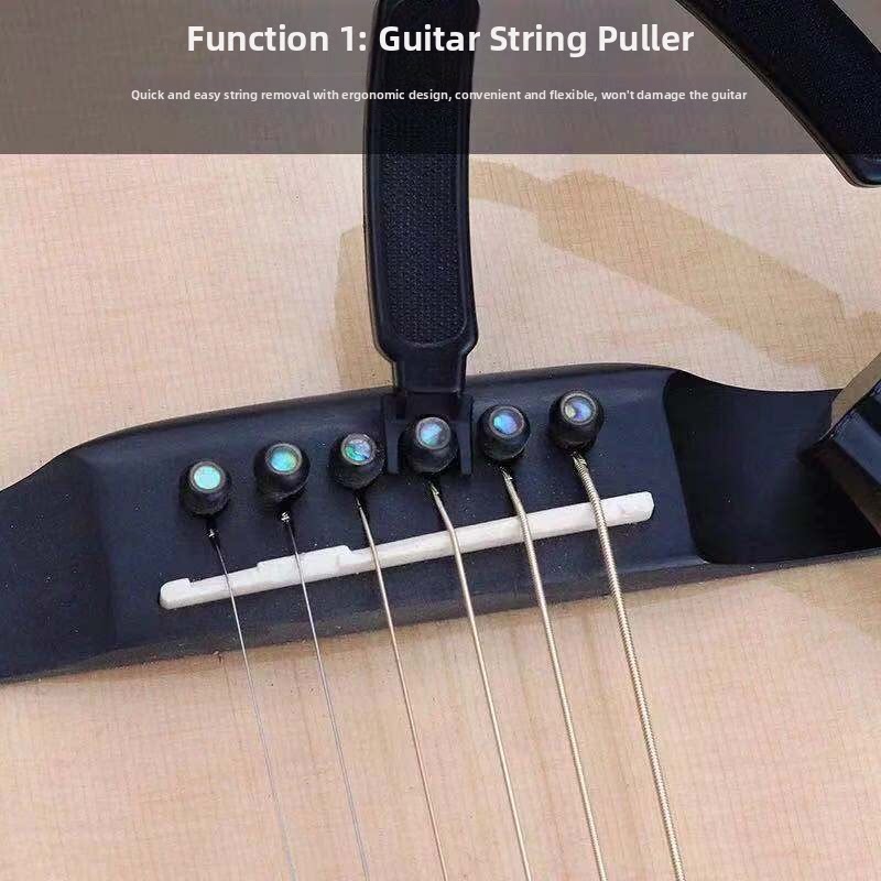 Guitar String Changer Tool Set: String Cutter, Winding String, Winding 3-in-1, Clamp Nailer, Accessories, Electric Guitar