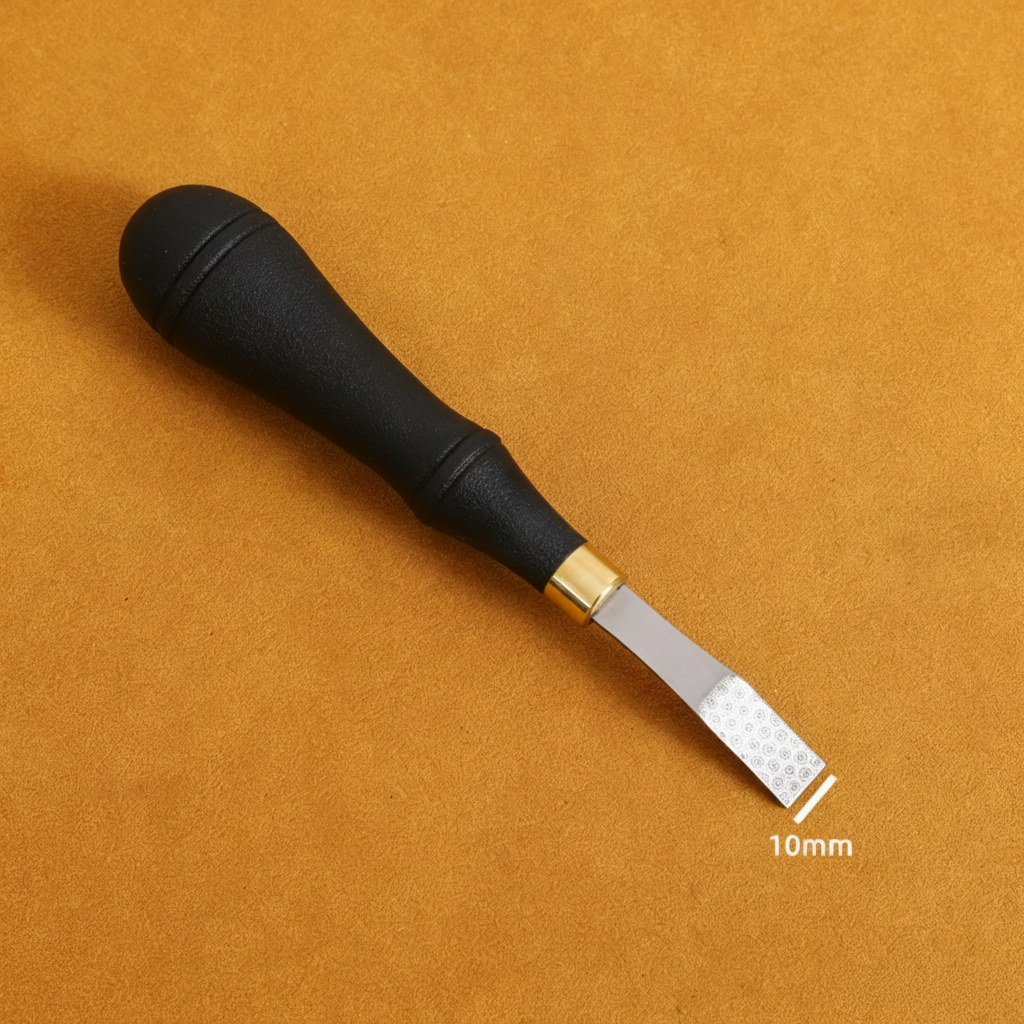 Leather Roughing File – Stainless Steel Surface Prep Tool for Leathercraft Gluing
