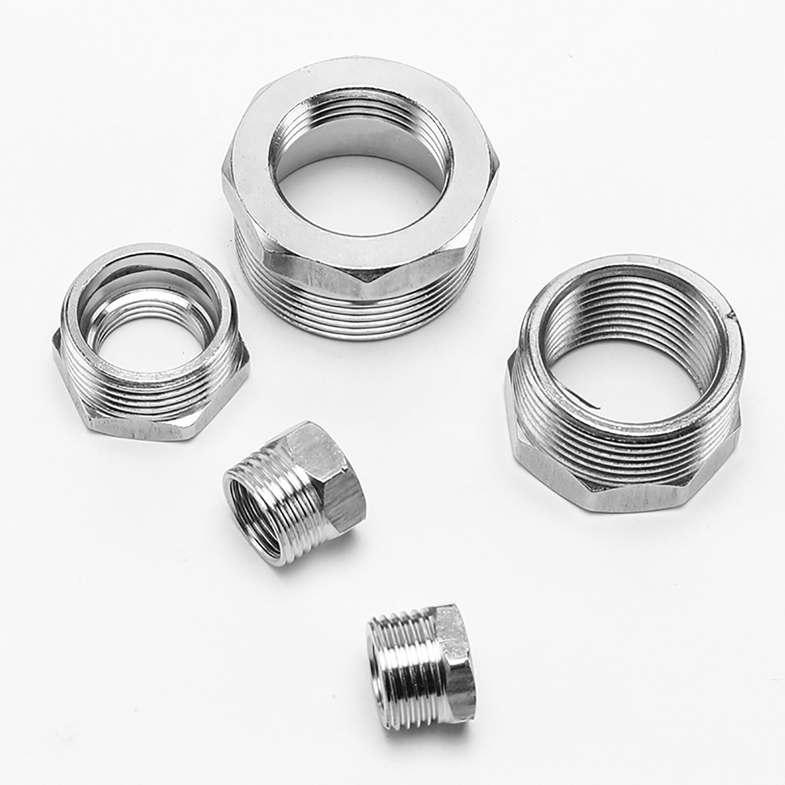 BSP Male to Female Reducing Bush 304 Stainless Steel Pipe Adapter
