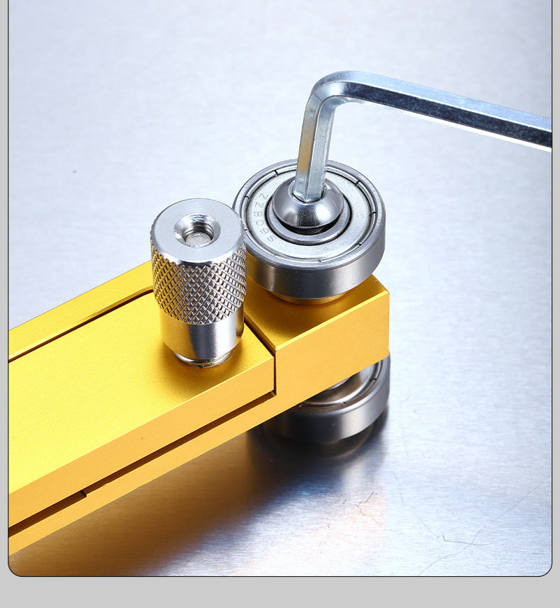 Aluminum Alloy Guitar Nut Sanding Block – Nut & Saddle Grinding Tool for Acoustic, Classical & Electric Guitar Repair