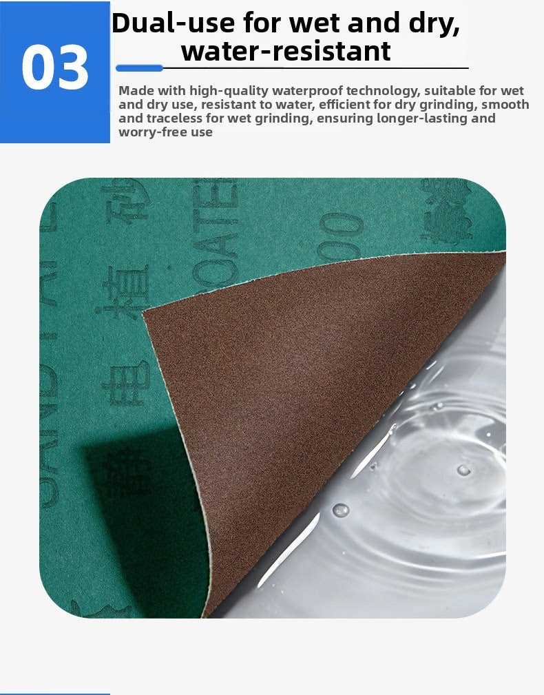 Guitar Luthier Sandpaper – Nut & Saddle Sanding, Polishing & Rust Removal Paper for Guitar Repair