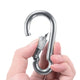10Pcs 304 Stainless Steel Locking Carabiners M4 M5 M6 M7 M8 M9 M10 M11 M12