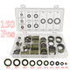 150Pcs Bonded Seal Oil Washer Set M6-M24 Bonded Oil Petrol Copper Sealing Washer