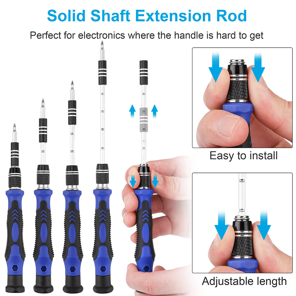 60 in 1 Precision Screwdriver Set For Cell Phone Laptop Multifunction Repair - HomeDIYer