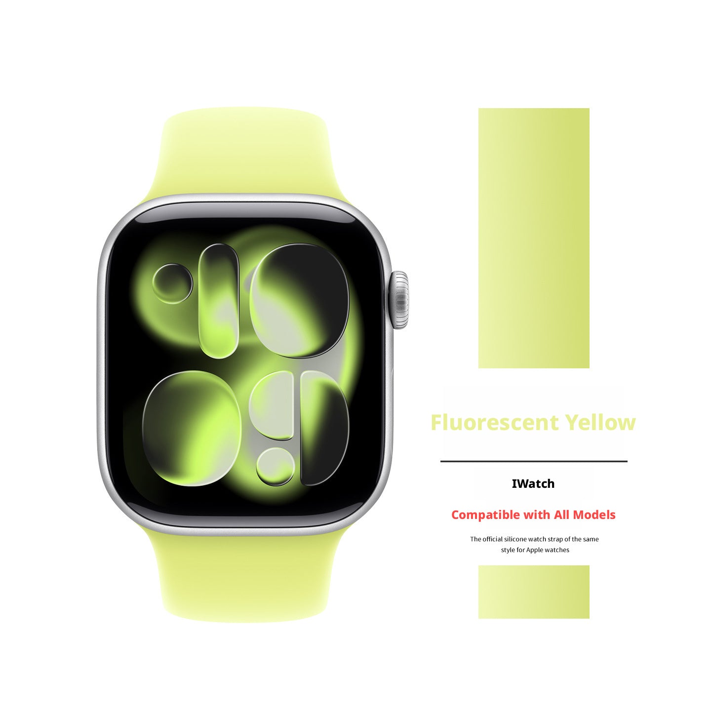 Apple Watch Silicone Sport Band 38/40/41/42/44/45/49mm – 17 Colors