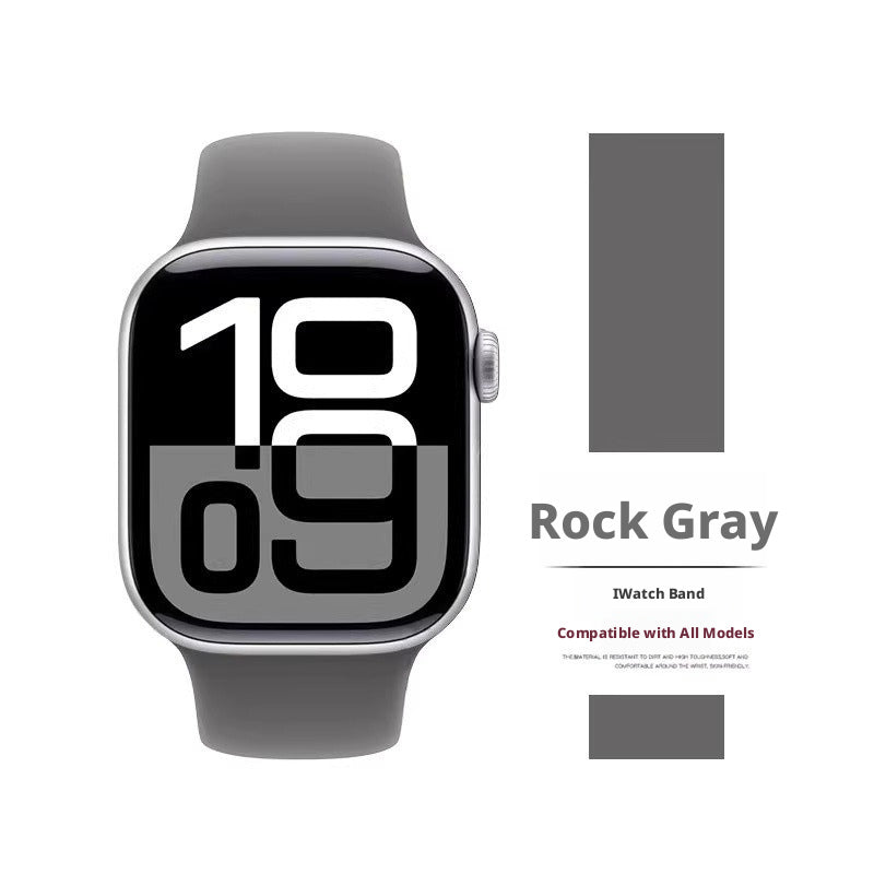 Apple Watch Silicone Sport Band 38/40/41/42/44/45/49mm – 17 Colors