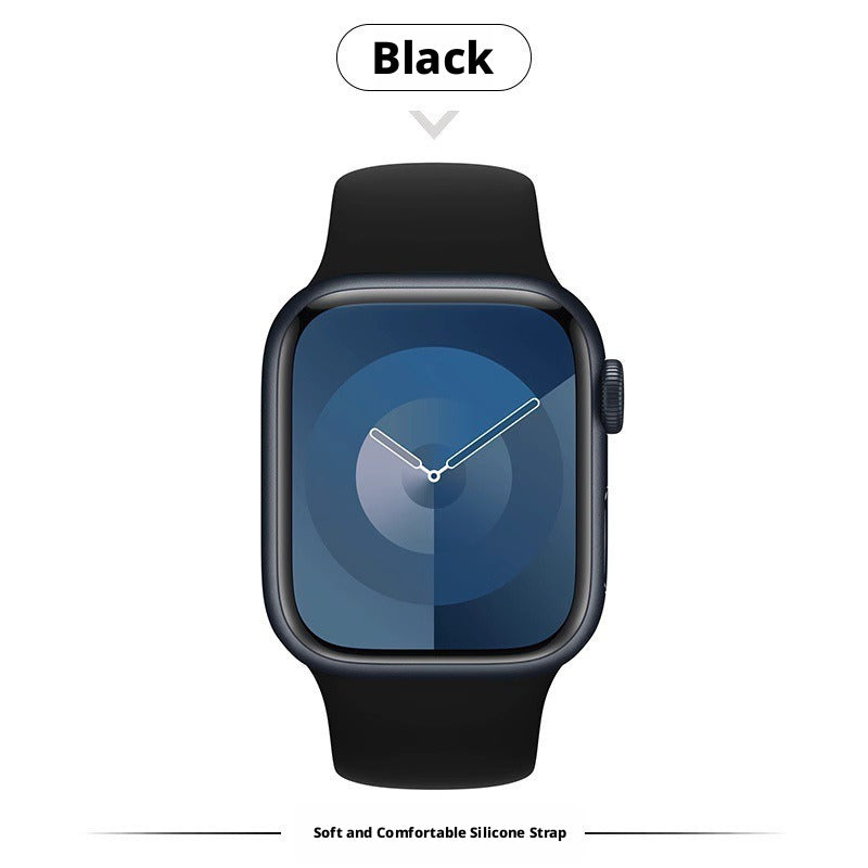 Apple Watch Silicone Sport Band 38/40/41/42/44/45/49mm – 17 Colors