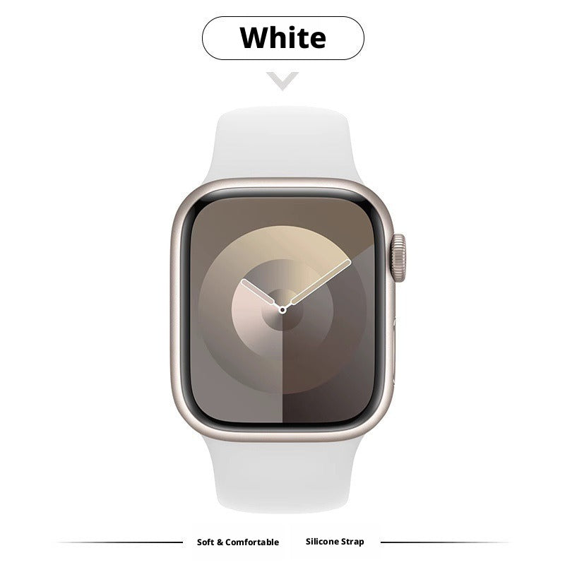 Apple Watch Silicone Sport Band 38/40/41/42/44/45/49mm – 17 Colors