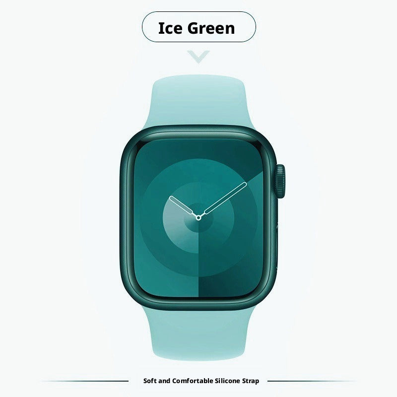 Apple Watch Silicone Sport Band 38/40/41/42/44/45/49mm – 17 Colors