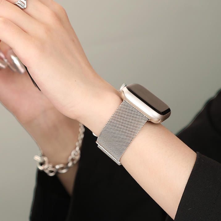 Magnetic Apple Watch Band – 4 Colors, Multi-Size, All Series Compatible