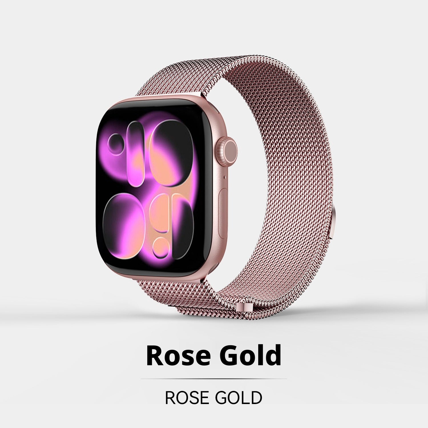 Magnetic Apple Watch Band – 4 Colors, Multi-Size, All Series Compatible