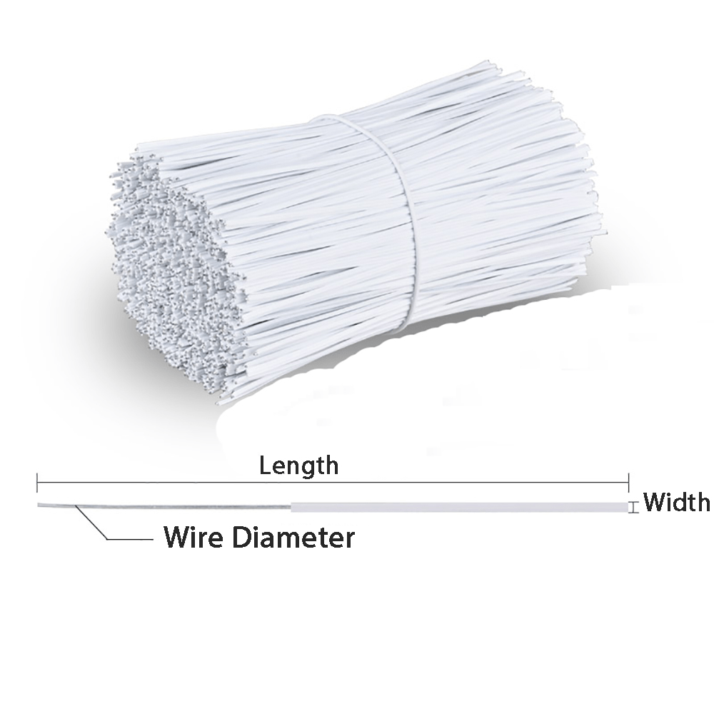 Galvanized Iron Wire Pvc Coated Flat - shape Use For Garden Strapping Multicolor - HomeDIYer