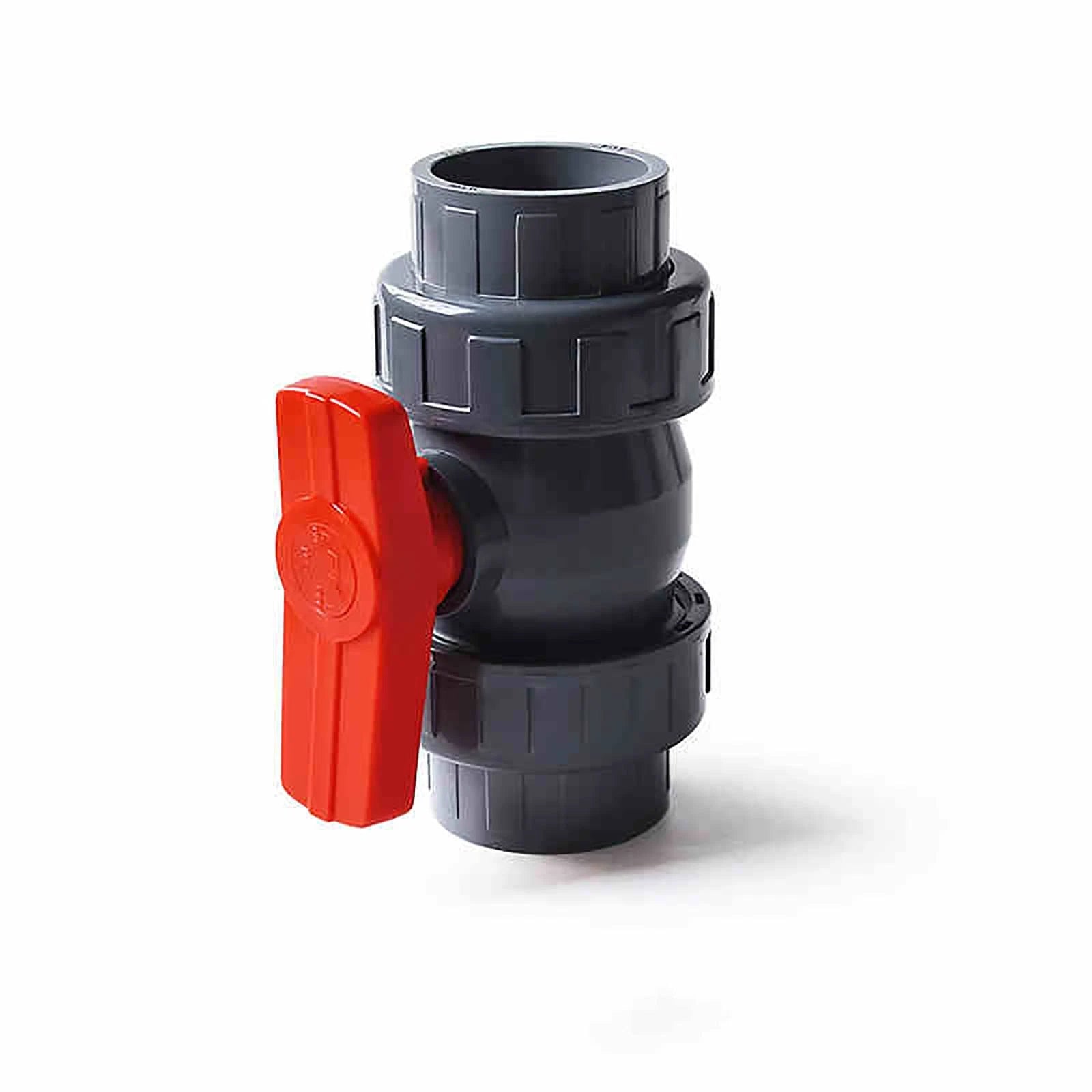 16-200mm PVC Fittings Rohr Klemme Winkel T-Stück Muffe Kleber Schlauch Kugelhahn